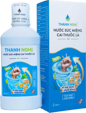 Nước súc miệng cai thuốc lá Thanh Nghị